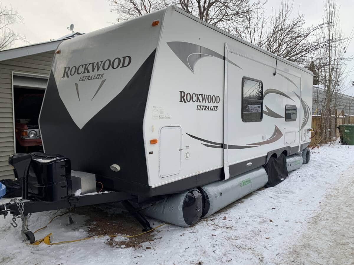 Travel Trailer Skirting Kits Insulate Your Trailer this Winter