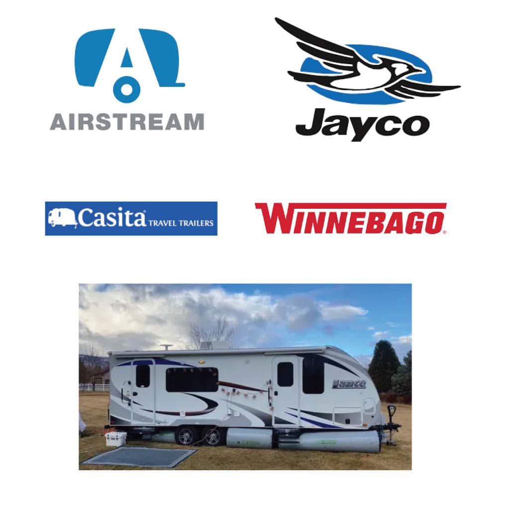 travel trailer brands logos and lance trailer example