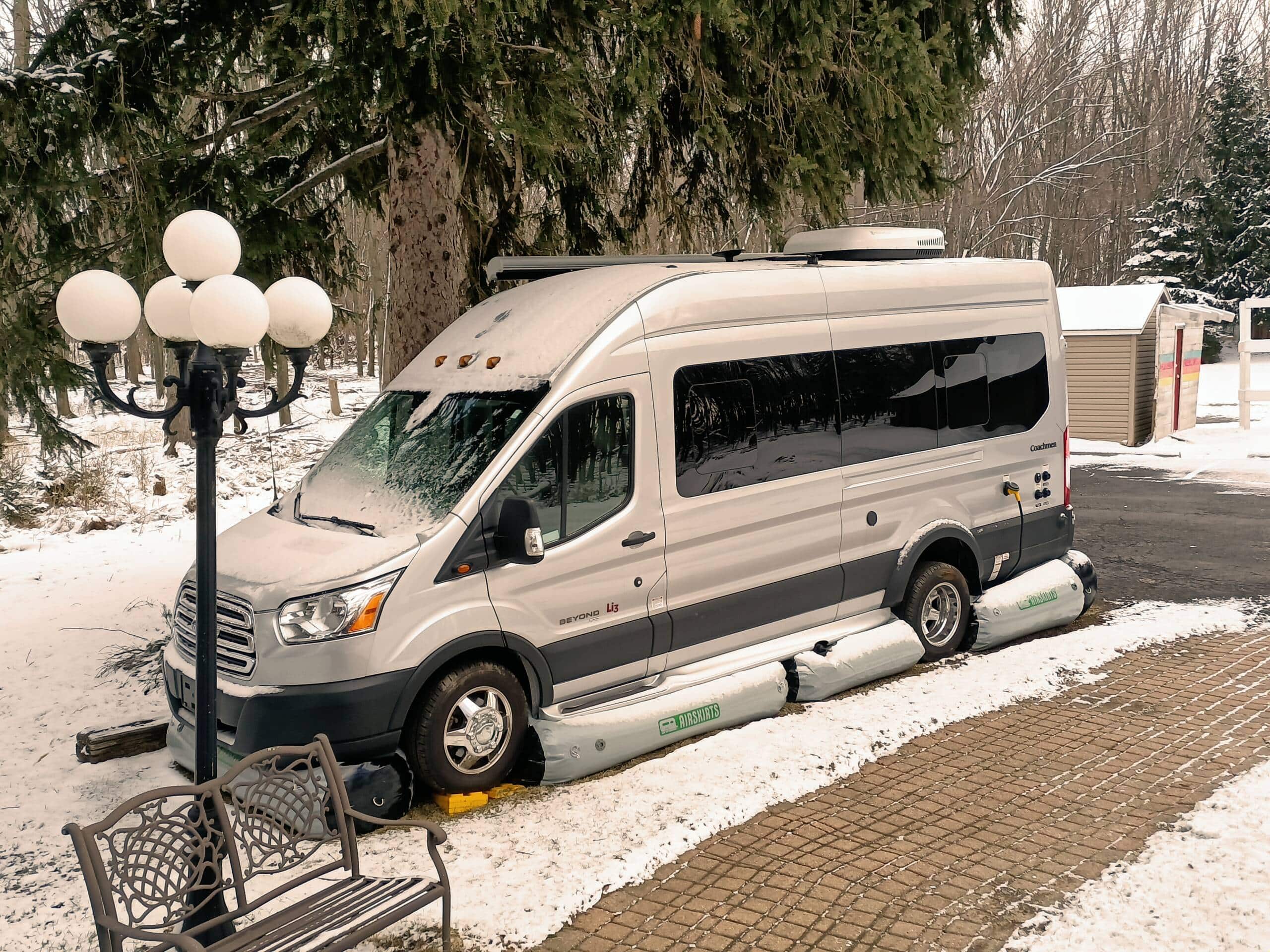 class b skirting on coachmen van